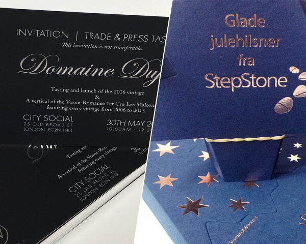 Our New Digital Foiling Service vs. Traditional Hot Foil