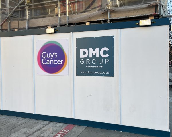 External Hoarding Boards for Guy’s Hospital